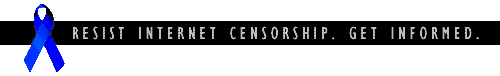 Resist internet censorship!