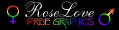 Roselove Pride Graphics